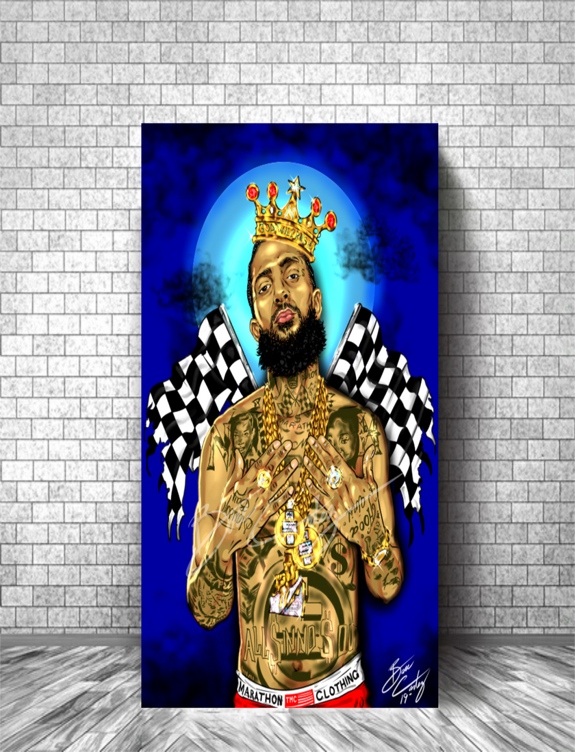 NIP HUSSLE - GOD WILL RISE image 0