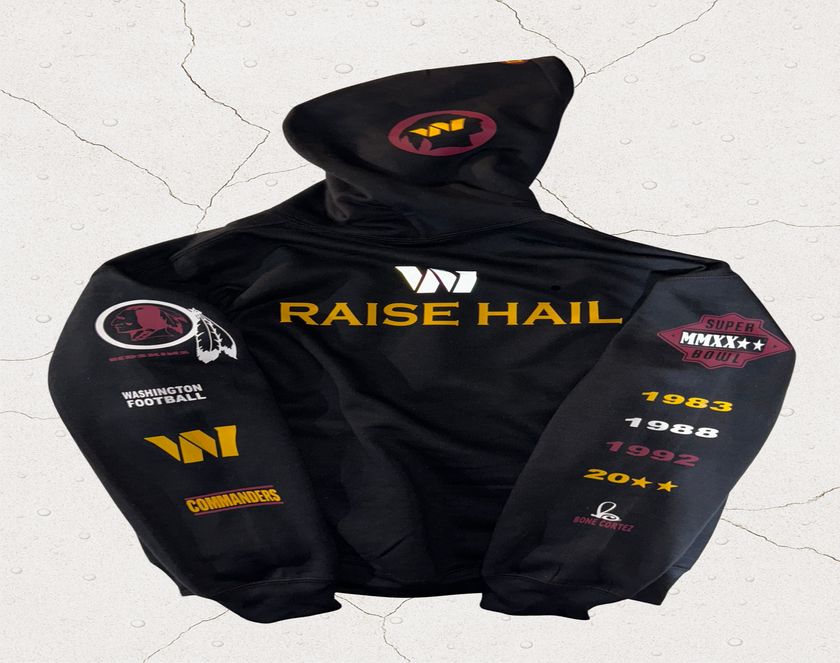 HTTC - HAIL TO THE COMMANDERS Custom Limited Edition Hoodie