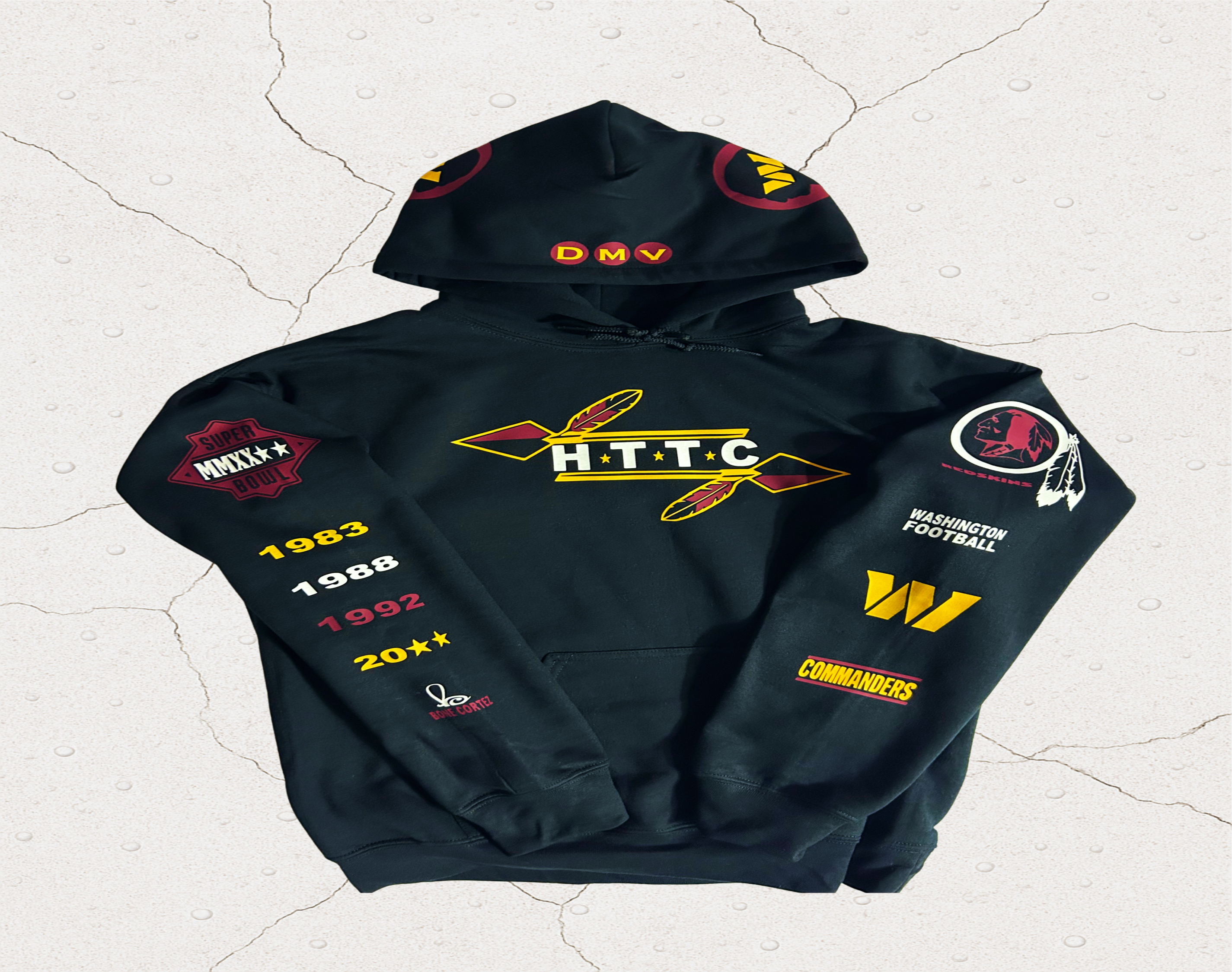 HTTC - HAIL TO THE COMMANDERS Custom Limited Edition Hoodie
