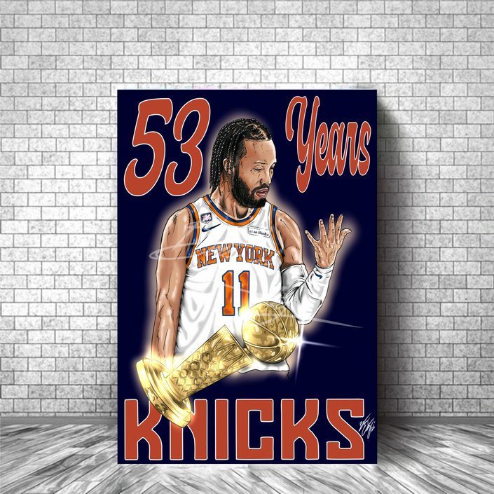 BRUNSON NY KNICKS Art Print