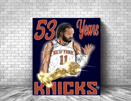 BRUNSON NY KNICKS Art Print