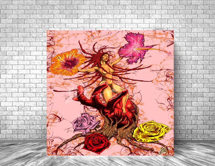 DEEPLY ROOTED Art Print