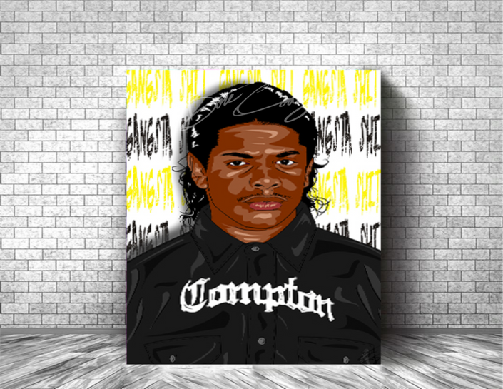 GANGSTA Art Print