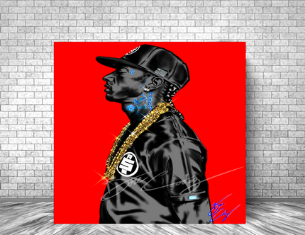 NIPSEY HUSSLE - ICON Art Print