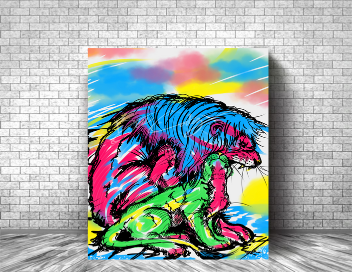 FATHER & SON Art Print