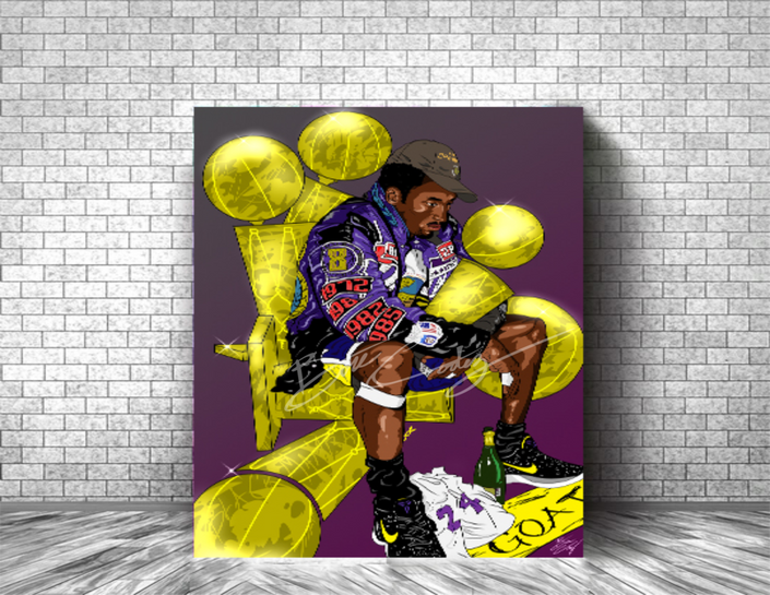 THE GOAT Art Print