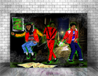 FREAKS COME OUT AT NIGHT Art Print