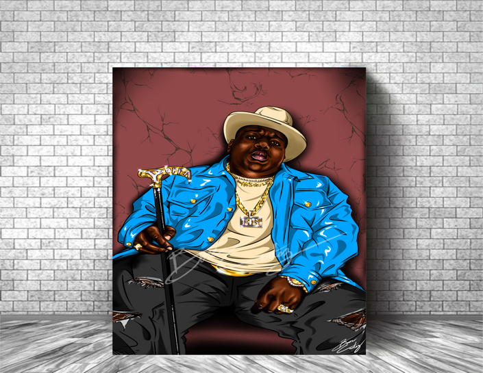 NOTORIOUS Art Print