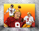 SONNY JURGENSEN Art Print
