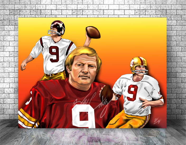 SONNY JURGENSEN Art Print
