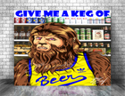 TEEN WOLF - GIVE ME A KEG Art Print