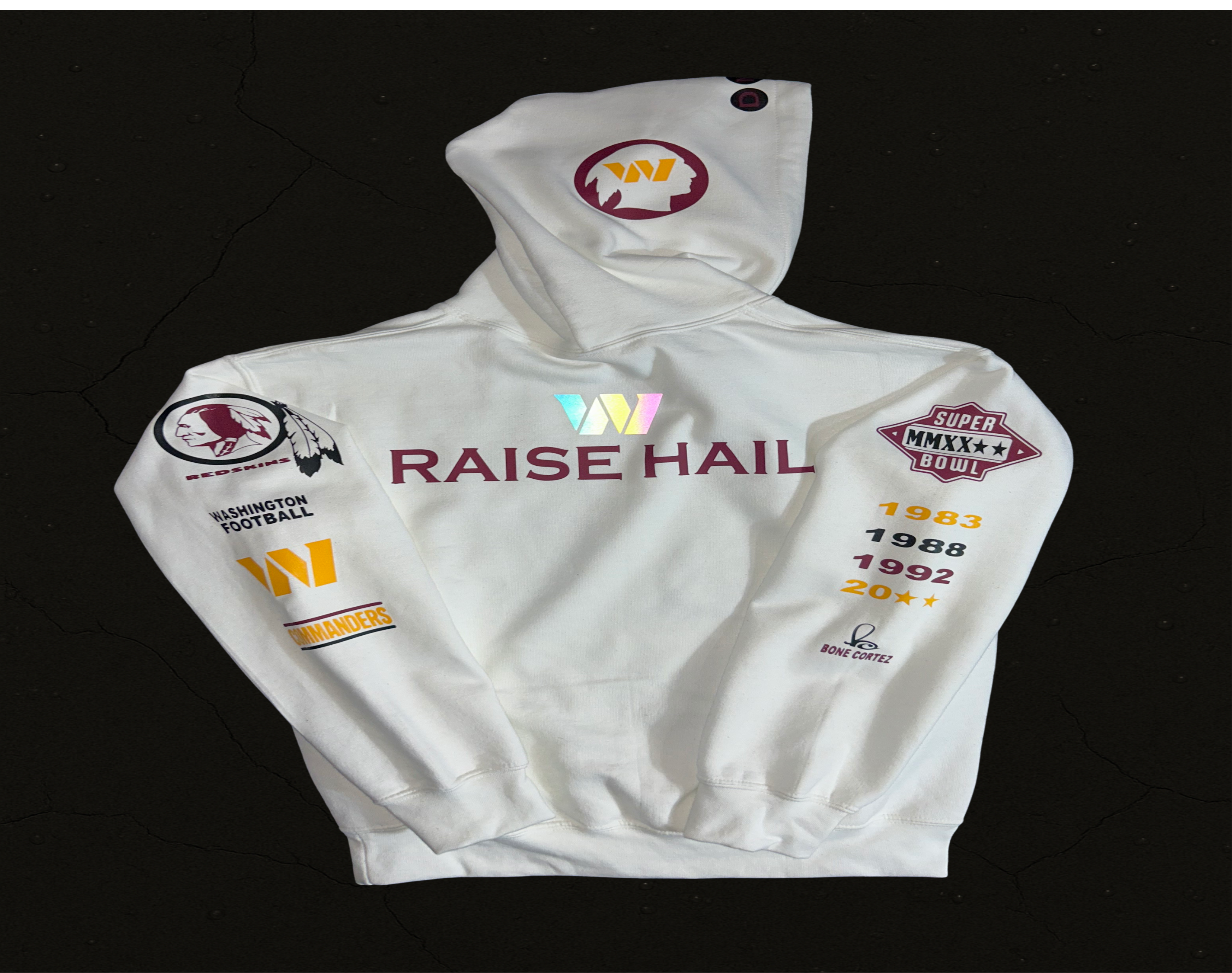 HTTC - HAIL TO THE COMMANDERS Custom Limited Edition Hoodie