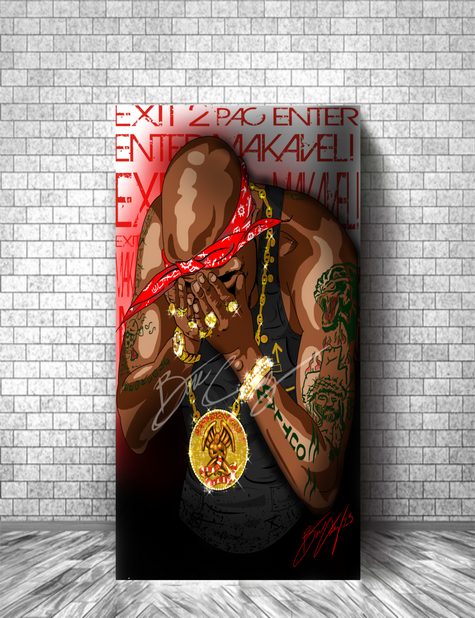 EXIT 2PAC ENTER MAKAVELI image 0